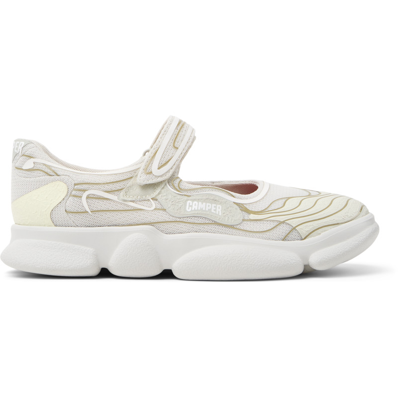 CAMPER Karst - Zapatillas para Mujer - Blanco,Gris,Beige, talla 39, Textil