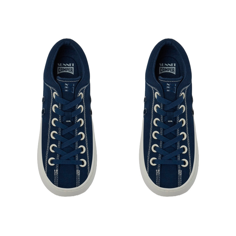 CAMPER Camper X SUNNEI - Sneakers Voor Dames - Blauw, Maat 36, Cotton Fabric