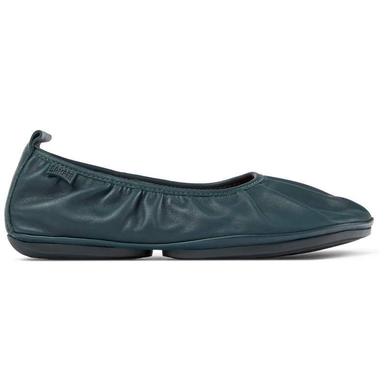 CAMPER Right - Ballerinas for Women - Green, size 6, Smooth leather