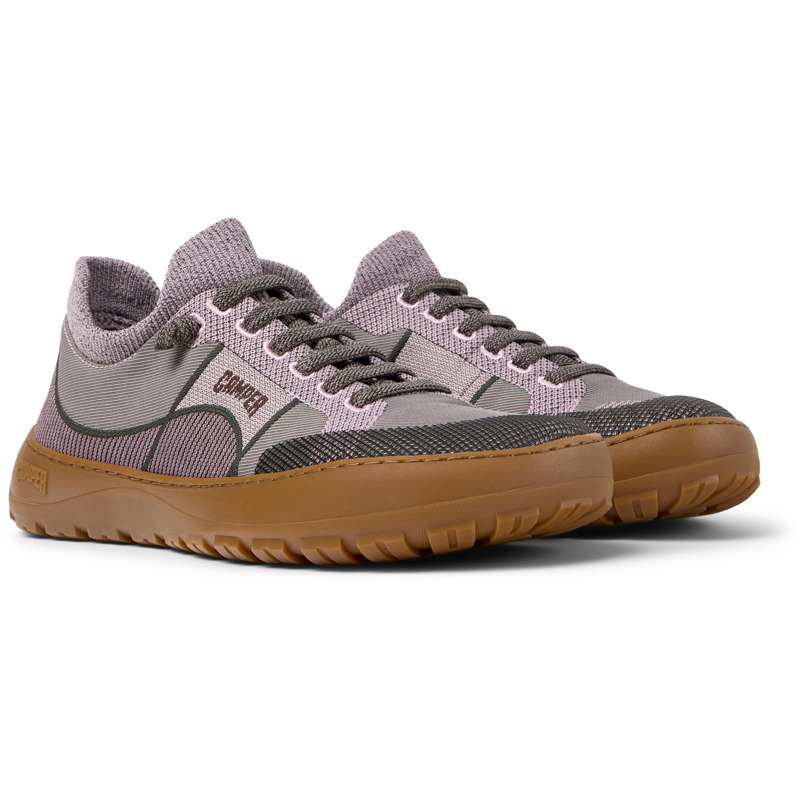  CAMPER Peu Serra - Casual παπούτσια Για Γυναικεία - Μπορντό,Ροζ, Μέγεθος 36, Cotton fabric - 2