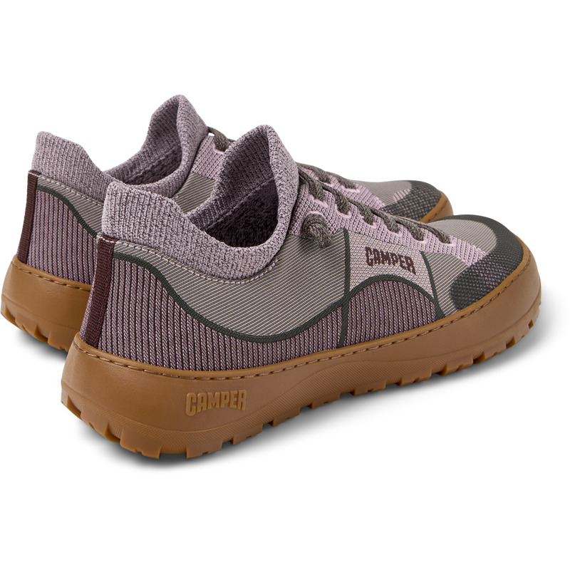  CAMPER Peu Serra - Casual παπούτσια Για Γυναικεία - Μπορντό,Ροζ, Μέγεθος 36, Cotton fabric - 3