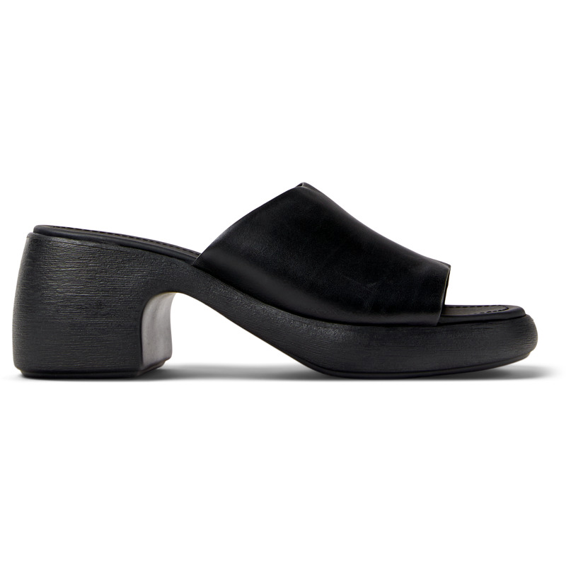 CAMPER Thelma Sandal - Sandalias para Mujer - Negro, talla 35, Piel Lisa