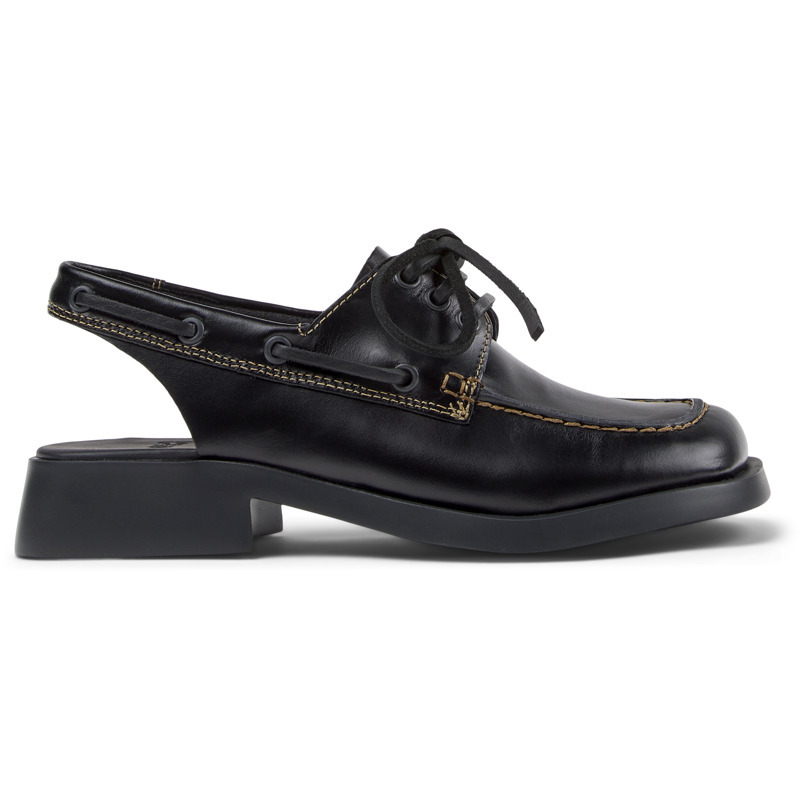 CAMPER Donna - Zapatos de vestir para Mujer - Negro, talla 35, Piel Lisa