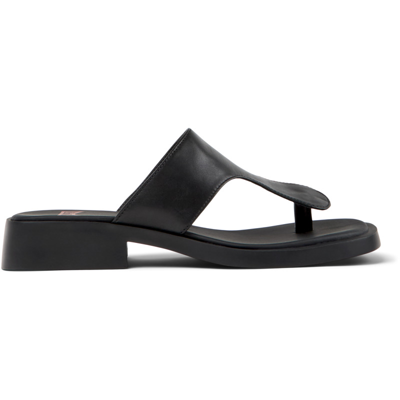 CAMPER Twins - Sandalias para Mujer - Negro, talla 38, Piel Lisa