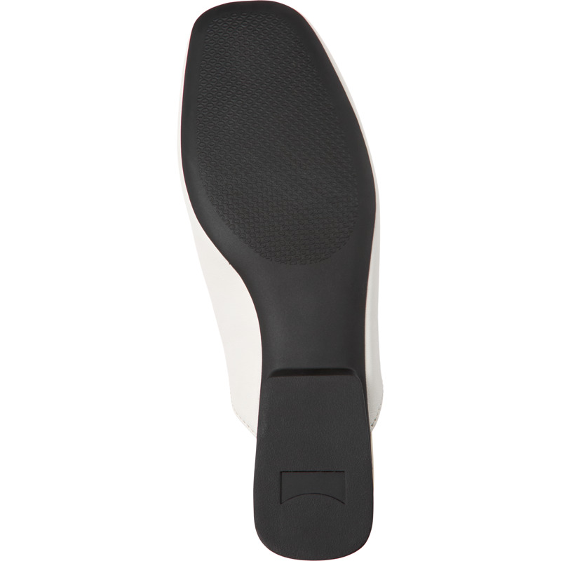  CAMPER Twins - Clogs Για Γυναικεία - Λευκό, Μέγεθος 38, Smooth leather - 4
