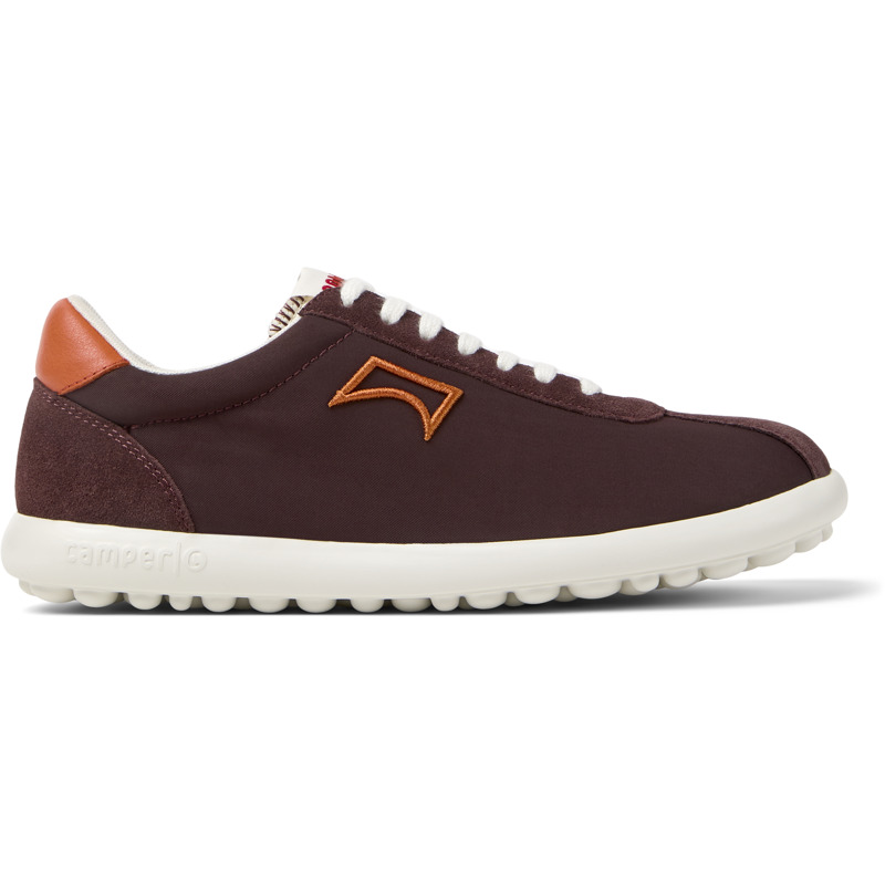 CAMPER Pelotas XLF - Casual para Mujer - Burdeos, talla 36, Textil/Piel Vuelta