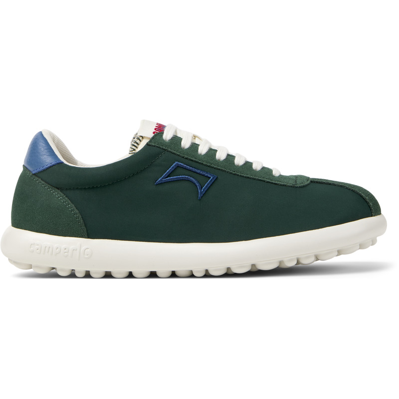 CAMPER Pelotas XLF - Casual para Mujer - Verde, talla 36, Textil/Piel Vuelta