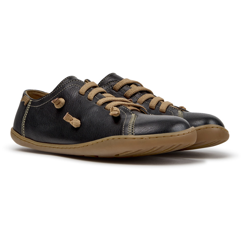 CAMPER Twins - Casual παπούτσια Για Γυναικεία - Μαύρο, Μέγεθος 37, Smooth leather