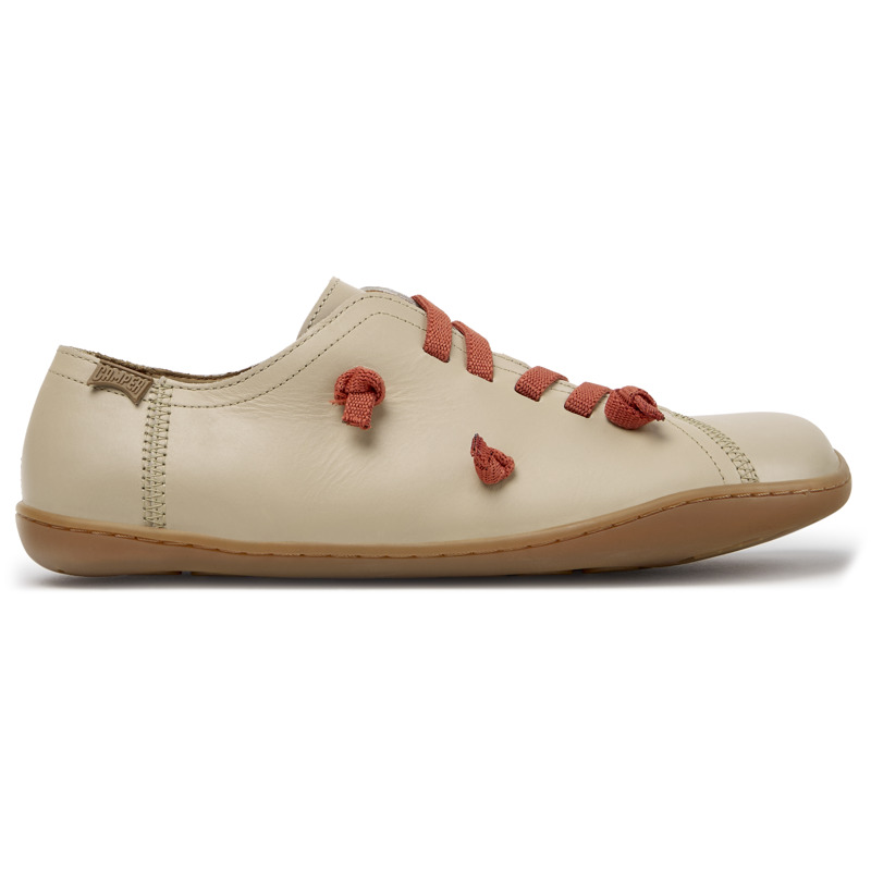 CAMPER Twins - Casual para Mujer - Beige, talla 35, Ante o Piel Vuelta
