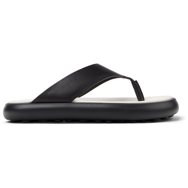 CAMPER Twins - Sandalias para Mujer - Negro, talla 41, Piel Lisa