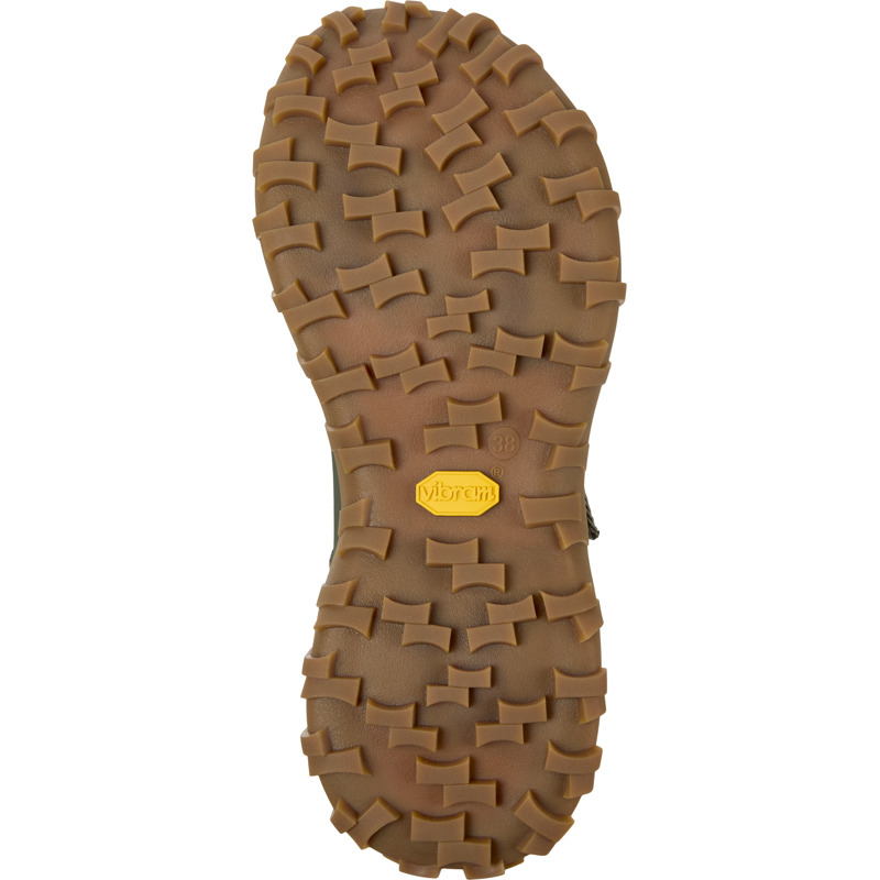  CAMPER Drift Trail Sandal - Πέδιλα Για Γυναικεία - Πράσινο, Μέγεθος 35, Cotton fabric/Smooth leather - 4