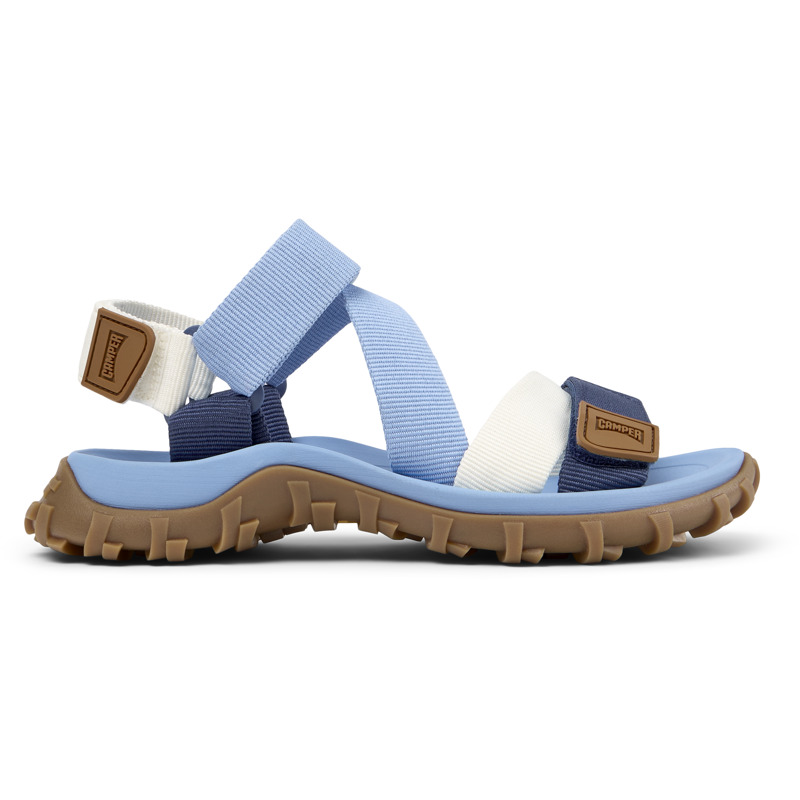 CAMPER Drift Trail Sandal - Sandalias para Mujer - Azul,Blanco, talla 35, Textil