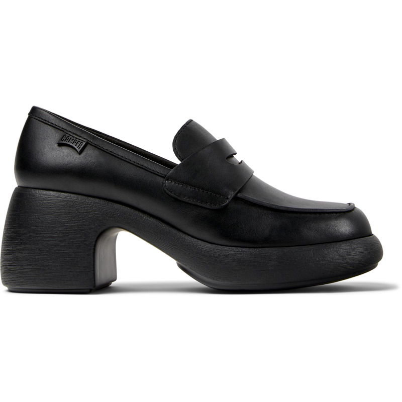 CAMPER Thelma - Chaussures Plates Pour Femme - Noir, Taille 40, Cuir Lisse