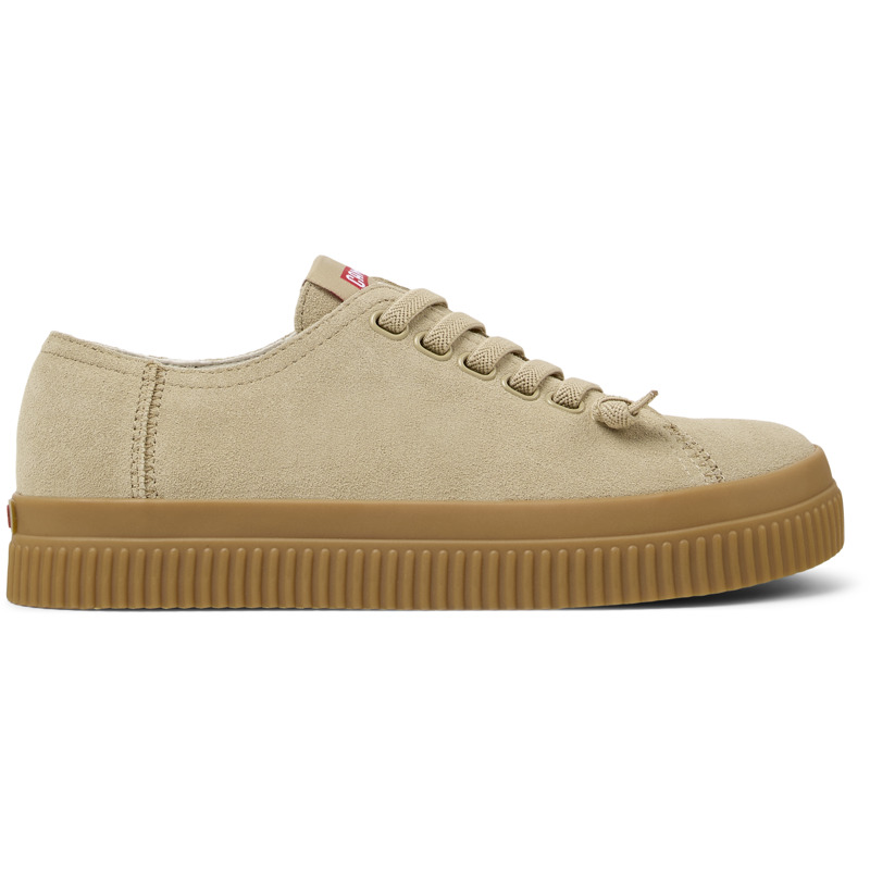 CAMPER Peu Roda - Zapatillas para Mujer - Beige, talla 35, Ante o Piel Vuelta