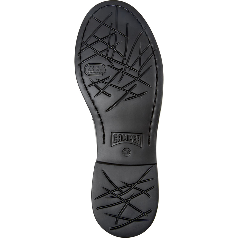 CAMPER Dean - Sapatos Rasos Para  Mulher - Preto, Tamanho 39, Pele Lisa