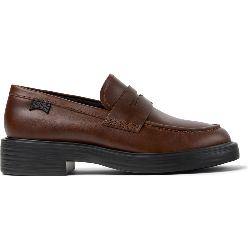 CAMPER Dean - Casual para Mujer - Marron, talla 39, Piel Lisa