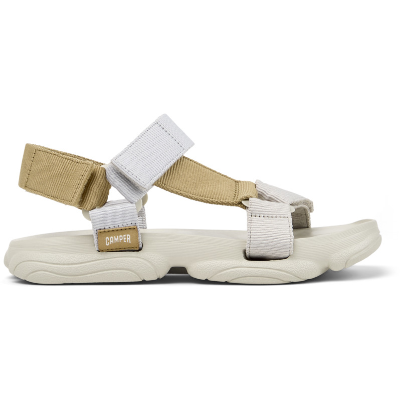 CAMPER Karst Sandal - Sandalias para Mujer - Marron,Gris,Beige, talla 42, Textil