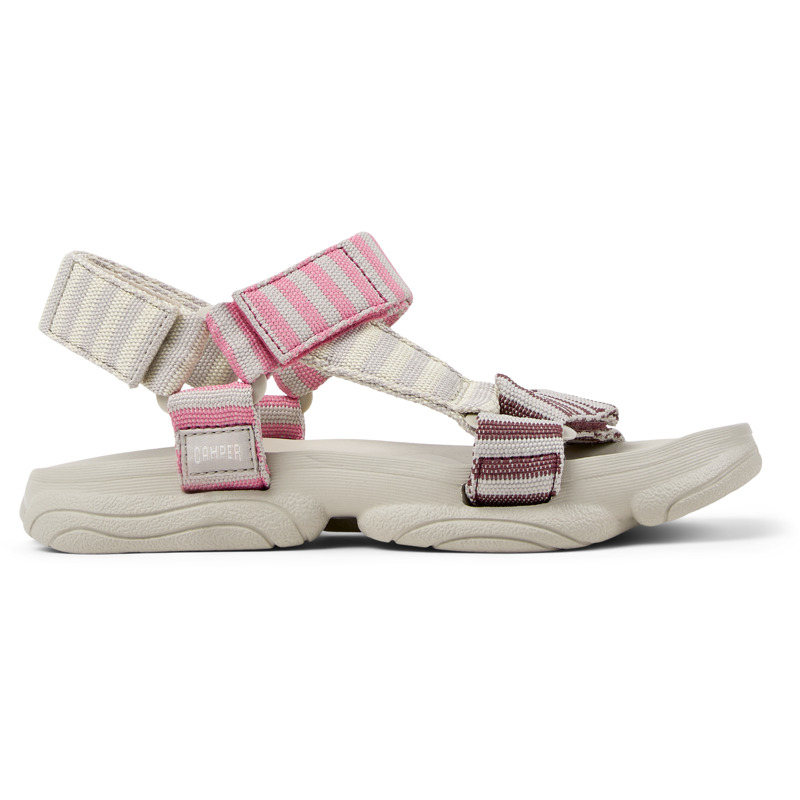 CAMPER Karst Sandal - Sandalias para Mujer - Beige,Amarillo,Burdeos, talla 35, Textil