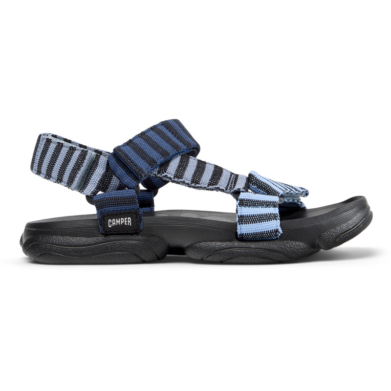 CAMPER Karst Sandal - Sandalias para Mujer - Azul,Negro, talla 39, Textil