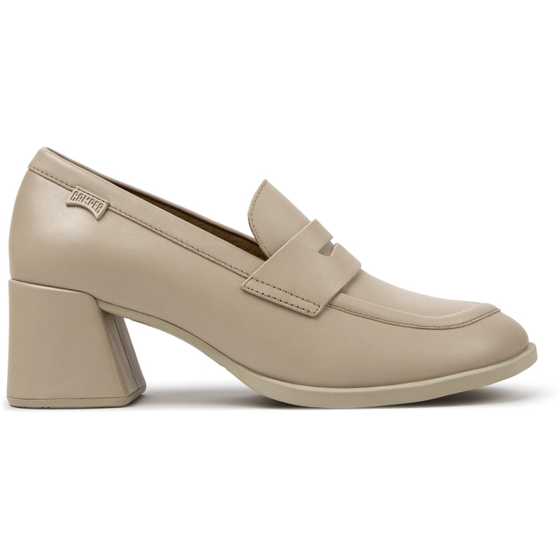 CAMPER Kora - Zapatos de vestir para Mujer - Beige, talla 35, Piel Lisa