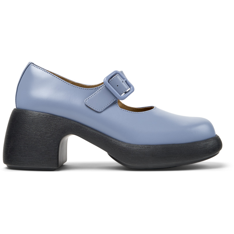 Camper Thelma Ii - Sapatos Formais Para Mulher - Azul, Tamanho 37, Pele Lisa-image