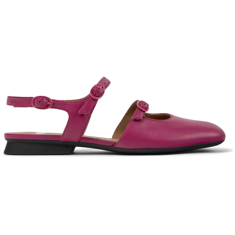 CAMPER Casi Myra - Zapatos de vestir para Mujer - Burdeos, talla 35, Piel Lisa