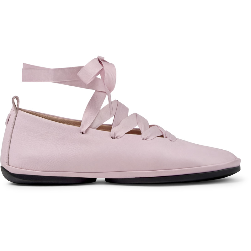 CAMPER Right Nina - Zapatos planos para Mujer - Rosa, talla 35, Piel Lisa