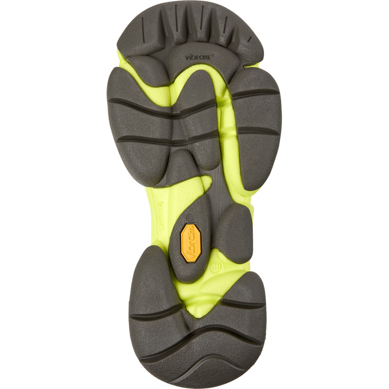  CAMPER Karst 2 - Casual παπούτσια Για Γυναικεία - Μπεζ,Πράσινο, Μέγεθος 38, Cotton fabric - 4