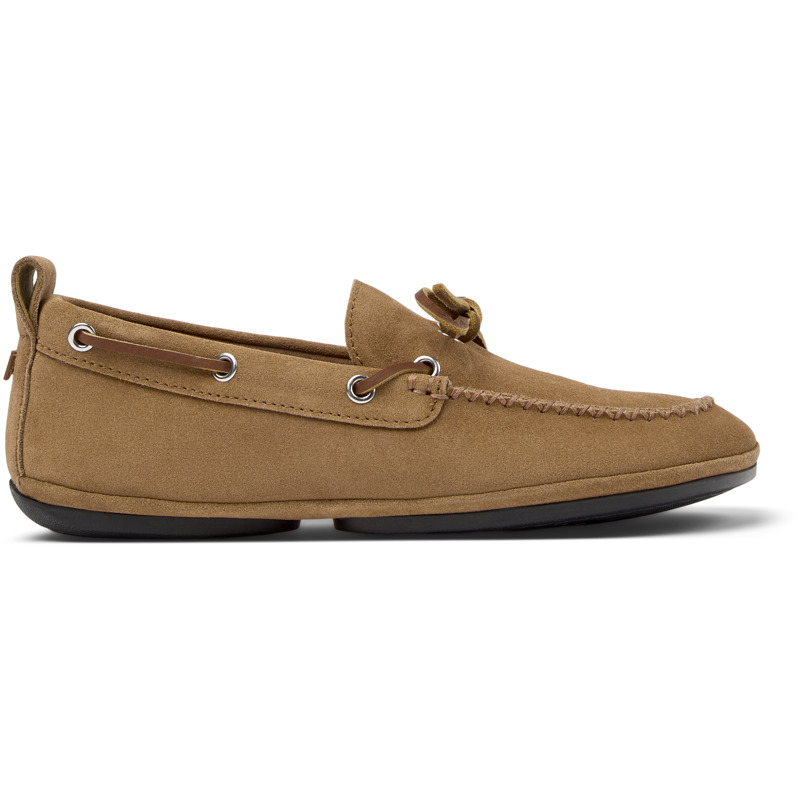 CAMPER Right Nina - Zapatos planos para Mujer - Marron, talla 42, Ante o Piel Vuelta