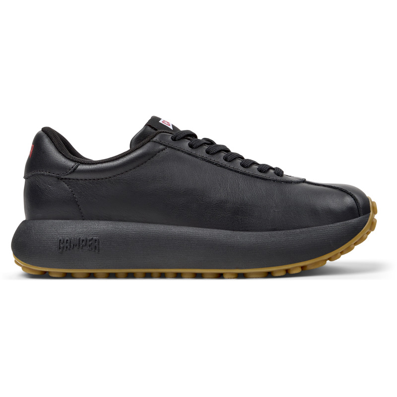 Camper Leather Pelotas Trainers In Black