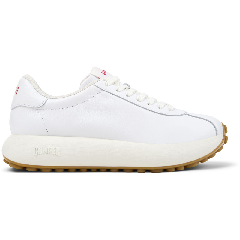 Camper Pelotas Athens Leather Sneakers In White