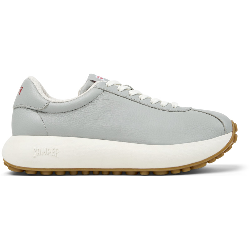 CAMPER Pelotas Athens - Casual para Mujer - Gris, talla 38, Piel Lisa