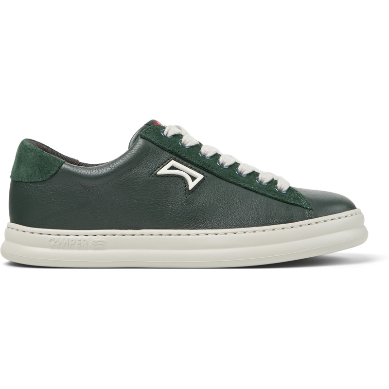 CAMPER Runner - Casual para Mujer - Verde, talla 35, Piel Lisa/Piel Vuelta