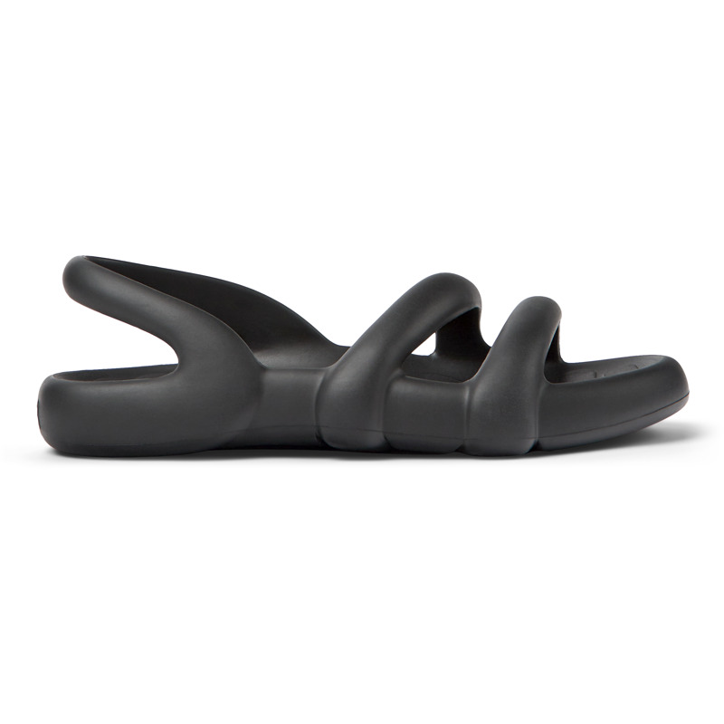CAMPER Kobarah Flat Wide - Sandalen Voor Dames - Zwart