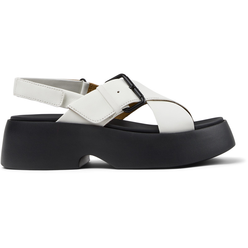 CAMPER Tasha - Zapatos de vestir para Mujer - Blanco, talla 35, Piel Lisa