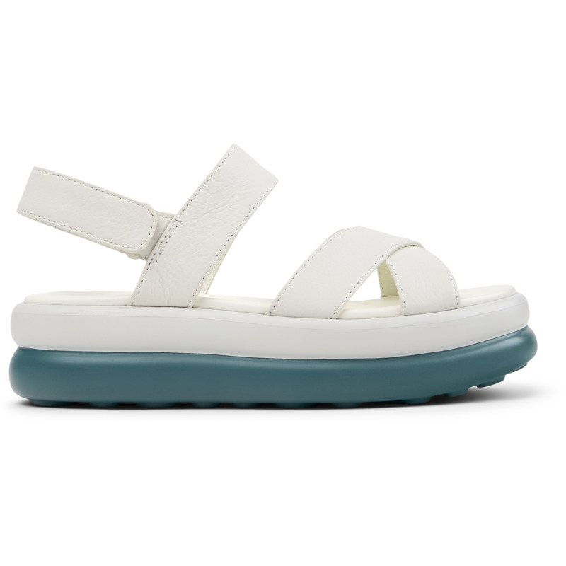 CAMPER Pelotas Flota Up - Sandalias para Mujer - Blanco, talla 40, Piel Lisa