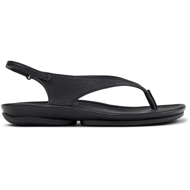 CAMPER Right Isla - Sandalias para Mujer - Negro, talla 37, Piel Lisa