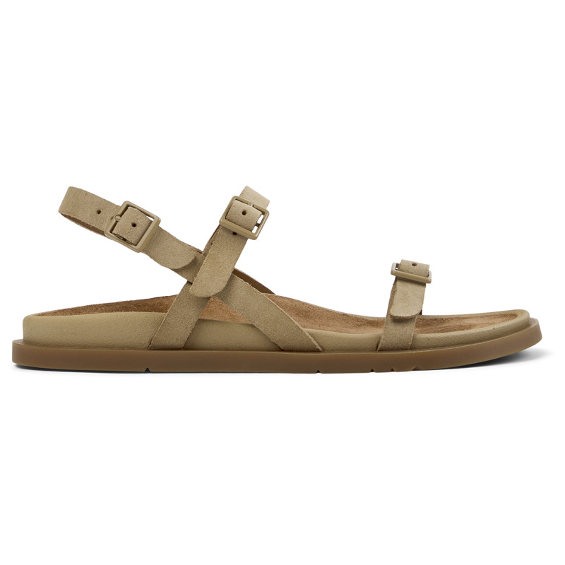 CAMPER Lluc Sandal - Πέδιλα Για Γυναικεία - Καφέ, Μέγεθος 39, piel.consumidor11