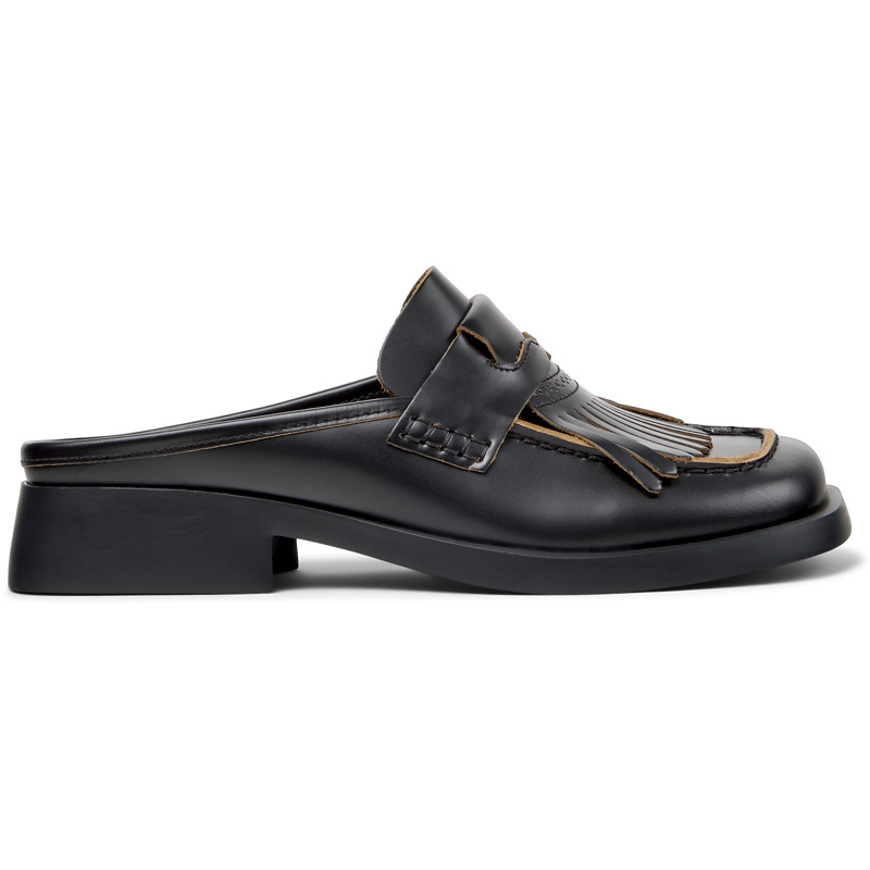 CAMPER Twins - Zapatos de vestir para Mujer - Negro, talla 42, Piel Lisa