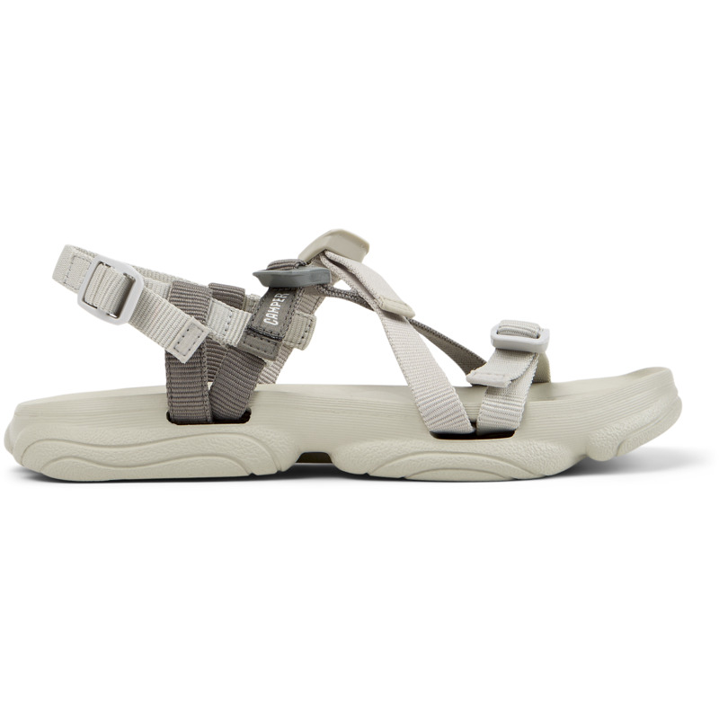 CAMPER Karst Sandal - Πέδιλα Για Γυναικεία - Γκρι, Μέγεθος 42, Cotton fabric