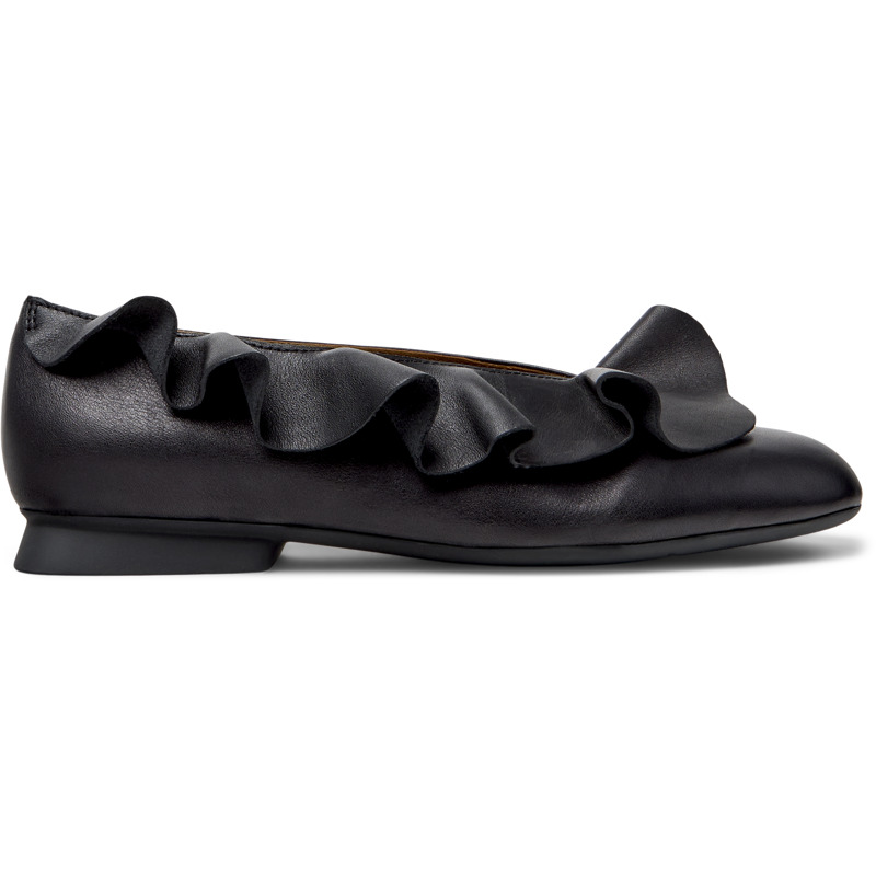 CAMPER Casi Myra - Bailarinas para Mujer - Negro, talla 35, Piel Lisa