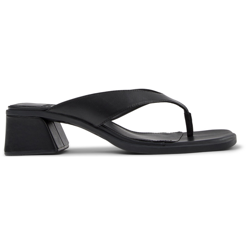 CAMPER Kora Sandal - Πέδιλα Για Γυναικεία - Μαύρο, Μέγεθος 40, Smooth leather