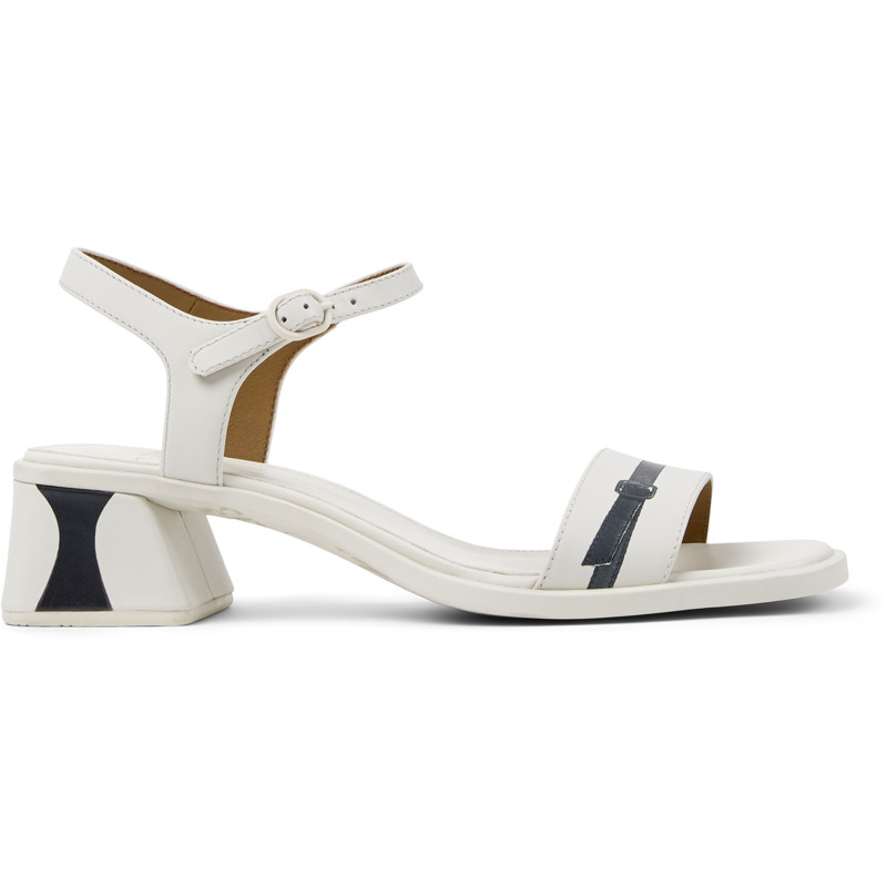 CAMPER Kora Sandal - Πέδιλα Για Γυναικεία - Λευκό, Μέγεθος 39, Smooth leather