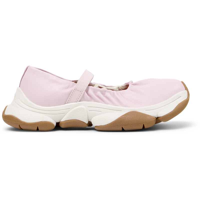 CAMPER Karst 2 - Bailarinas para Mujer - Rosa, talla 35, Piel Lisa