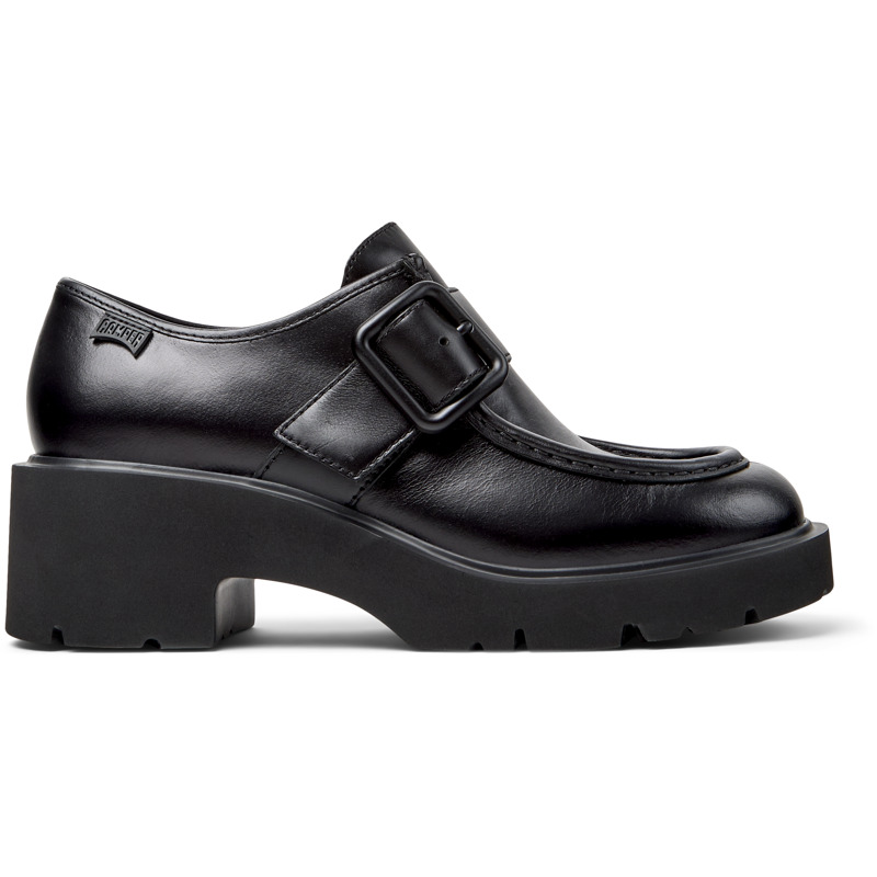 Camper 54mm Milah Buckle-fastening Platform Monk Shoes In Black