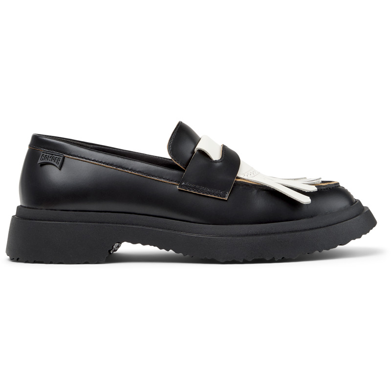 CAMPER Twins - Zapatos de vestir para Mujer - Negro, talla 37, Piel Lisa