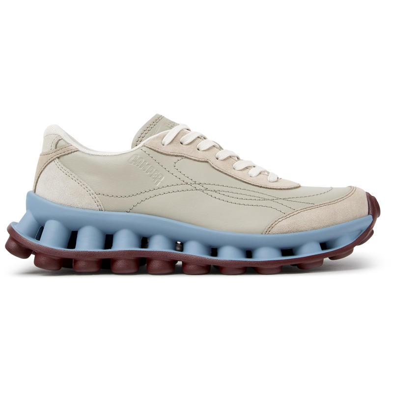 CAMPER Pelotissima - Casual para Mujer - Beige, talla 35, Piel Lisa/Piel Vuelta