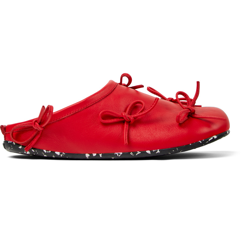 CAMPER Wabi x Casa Camper - Zapatillas de casa para Mujer - Rojo, talla 39, Piel Lisa