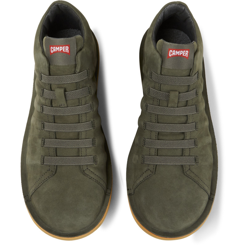 CAMPER Beetle - Ankle Boots For Men - Green, Size 47, Suede