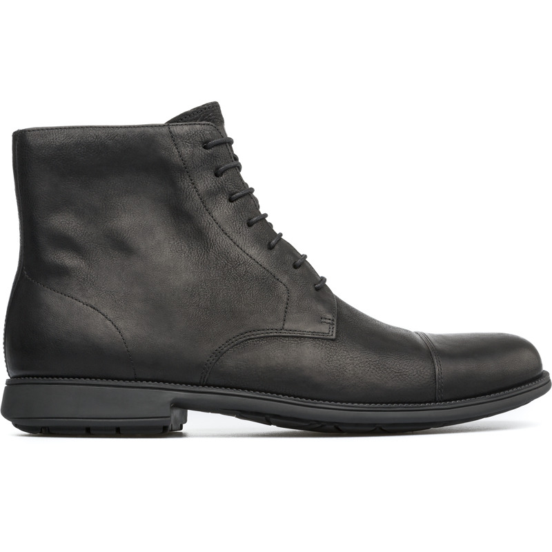 CAMPER Mil - Ankle boots for Men - Black, Smooth leather - K300133